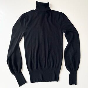Halogen Black Turtleneck Sweater